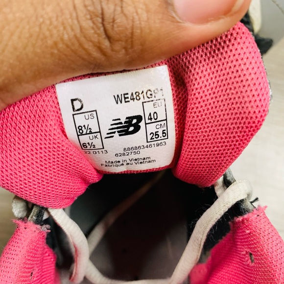 New Balance WE481GP1 Running 481 Pink Gray White - Picture 5 of 5